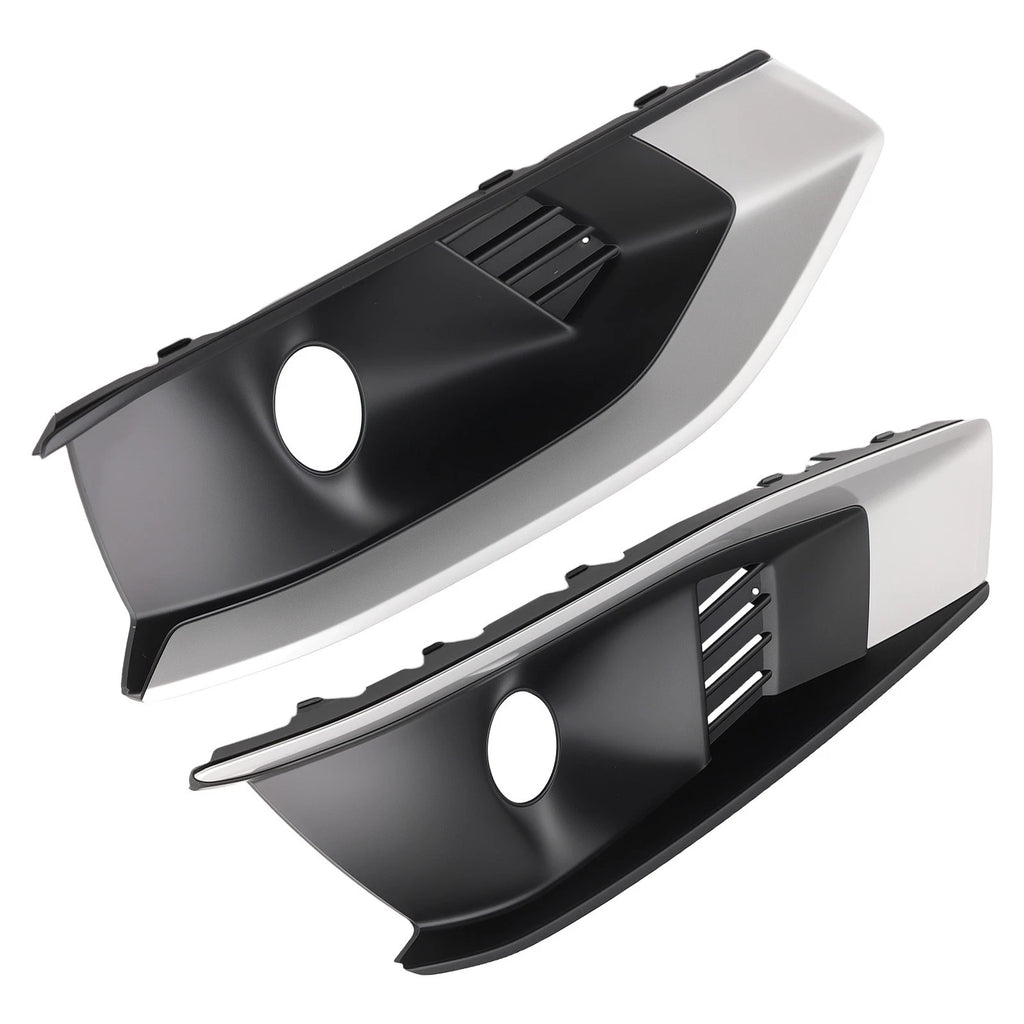 Set of 2 Fog Light Grille Covers for Audi A4L (2020–2022)