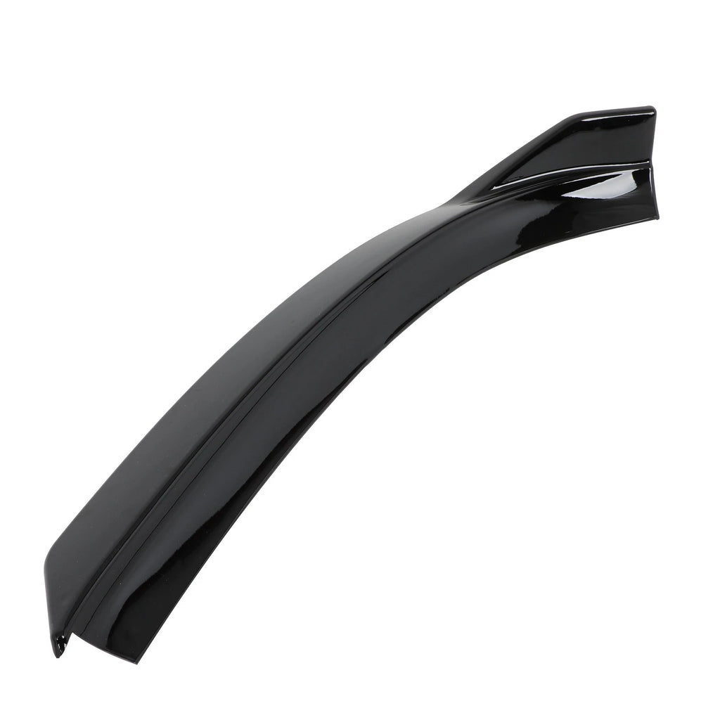 Front Bumper Lip for Audi A4 B8 (2009–2012) - Painted Black