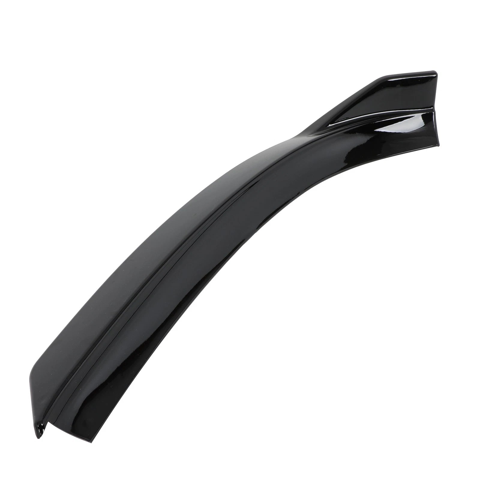 Front Bumper Lip for Audi A4 B8 (2009–2012) - Painted Black