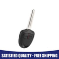 2 Button 433MHz Remote Key Fob for Mitsubishi L200 (Year Range Not Specified)
