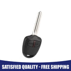 2 Button 433MHz Remote Key Fob for Mitsubishi L200 (Year Range Not Specified)