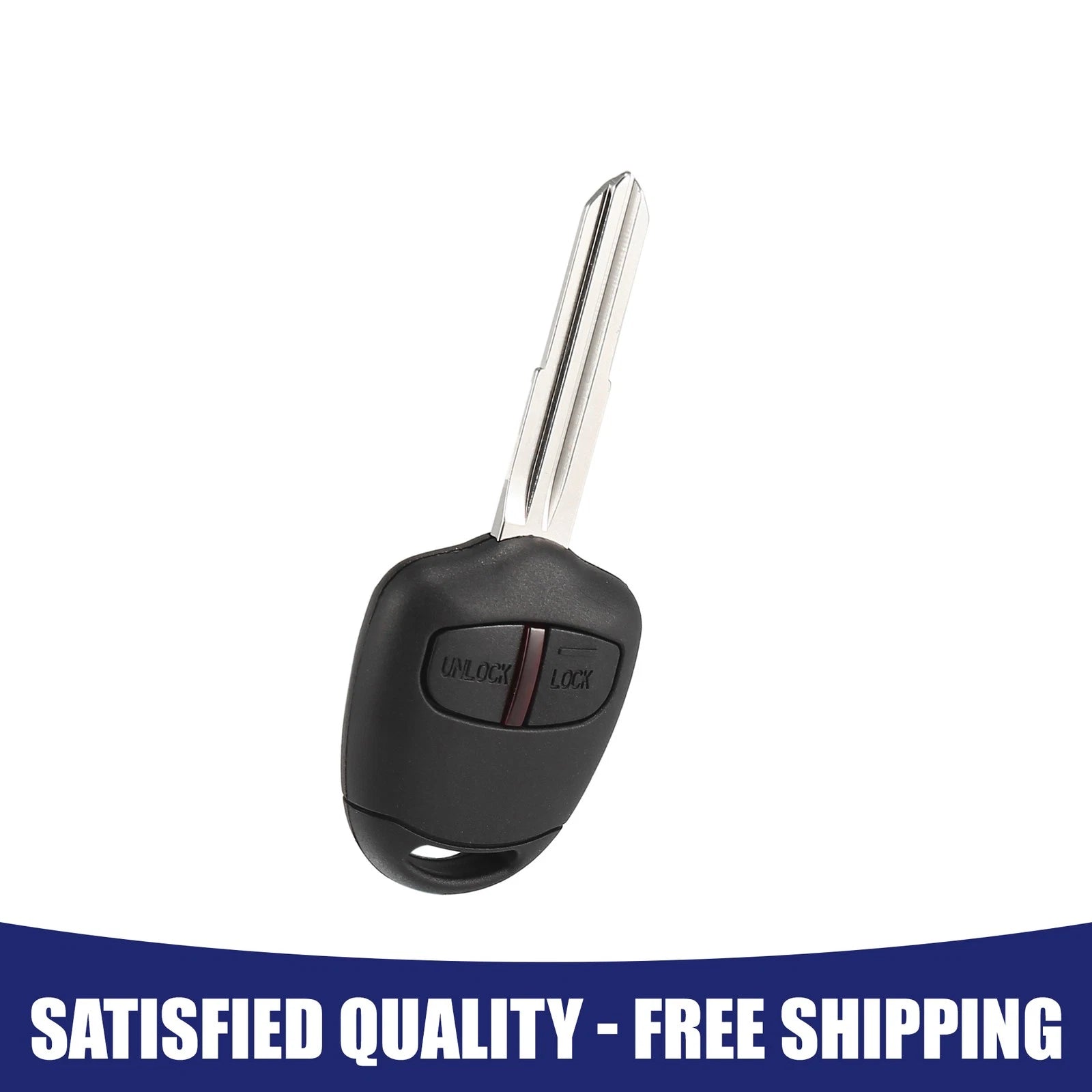 2 Button 433MHz Remote Key Fob for Mitsubishi L200 (Year Range Not Specified)