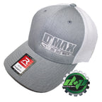 Dmax Duramax Truck Hat Richardson 110 Gray Denim White Mesh L/XL