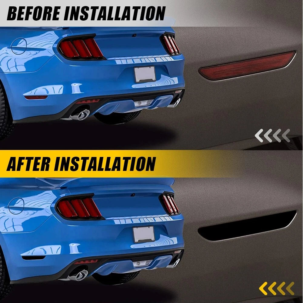 Smoke Side Marker Light Tint for Ford Mustang (2015–2021)