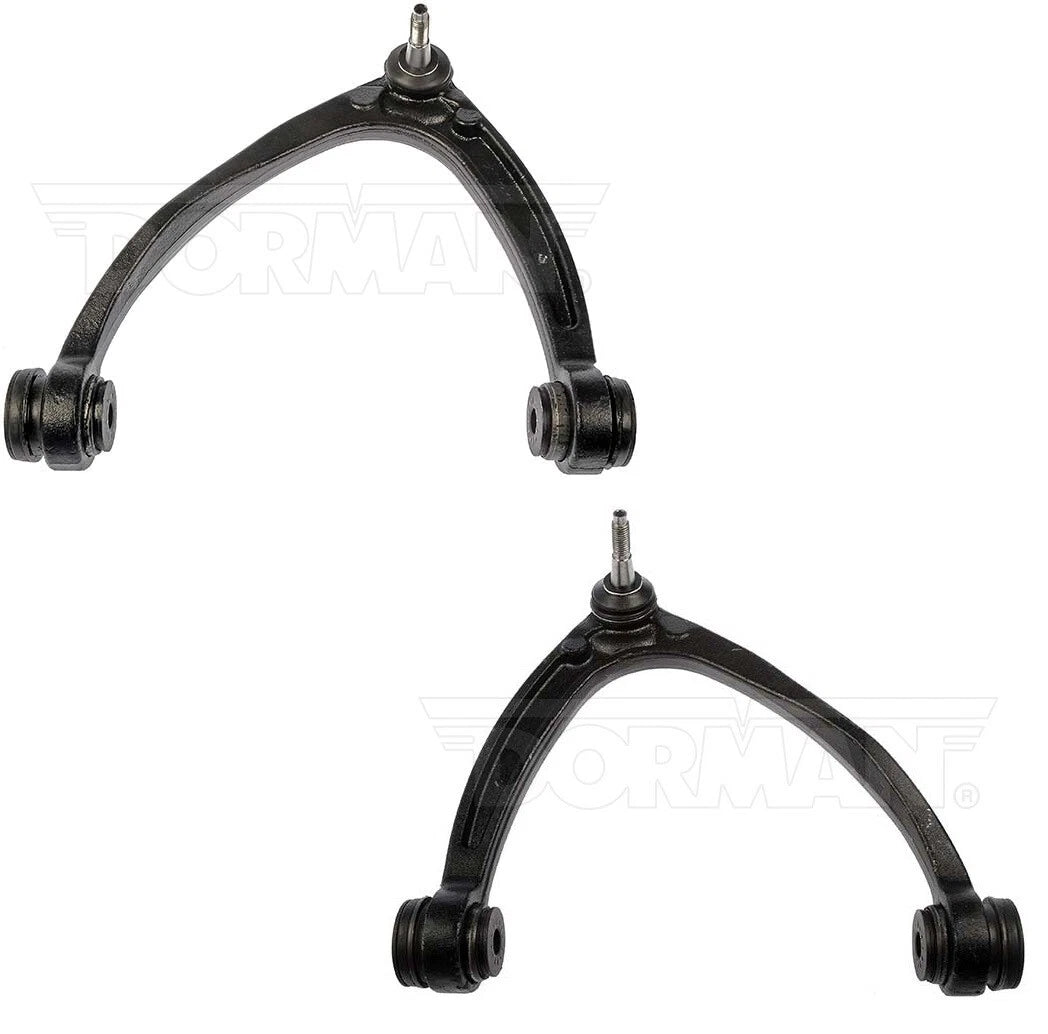 Set of 2 Front Upper Control Arm and Ball Joints for Chevy GMC (AWD)
