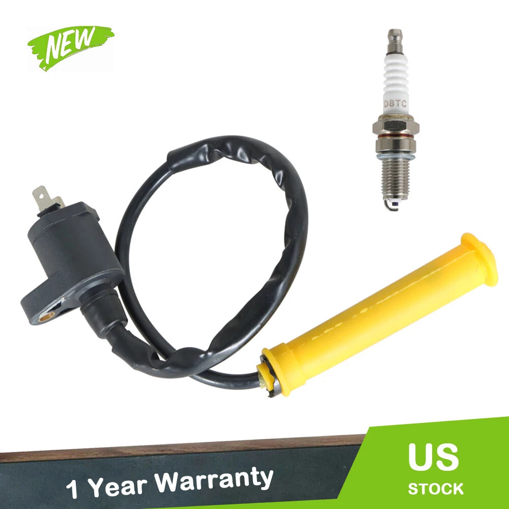 Ignition Coil Spark Plug for Honda XR650L (1993–2016) 30510-MN1-680 30700-KF0-163