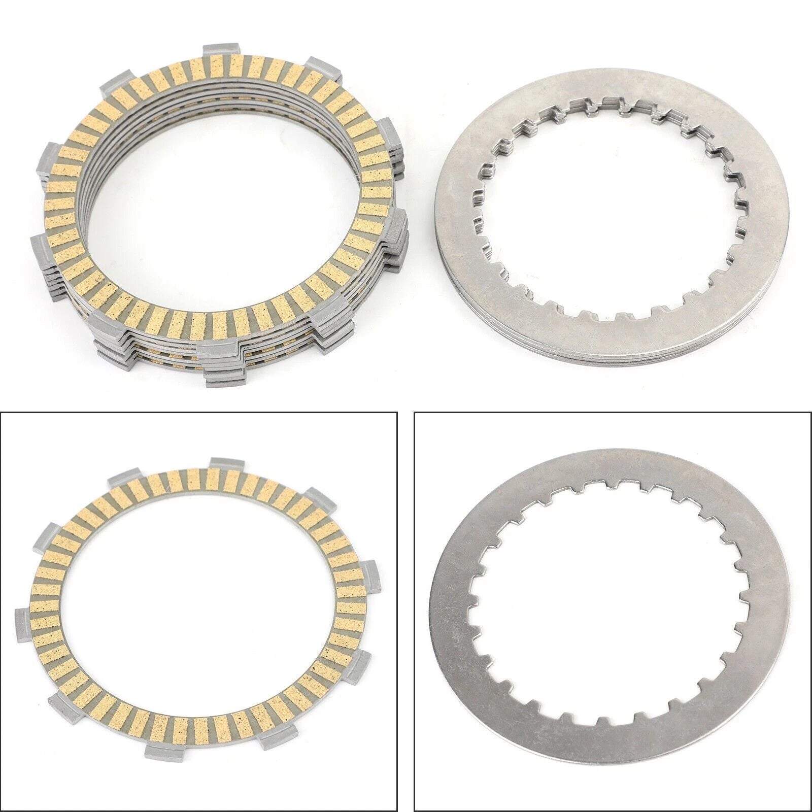 Clutch Kit Steel & Friction Plates for Honda TRX420 FourTrax/Rancher (2007–2017)