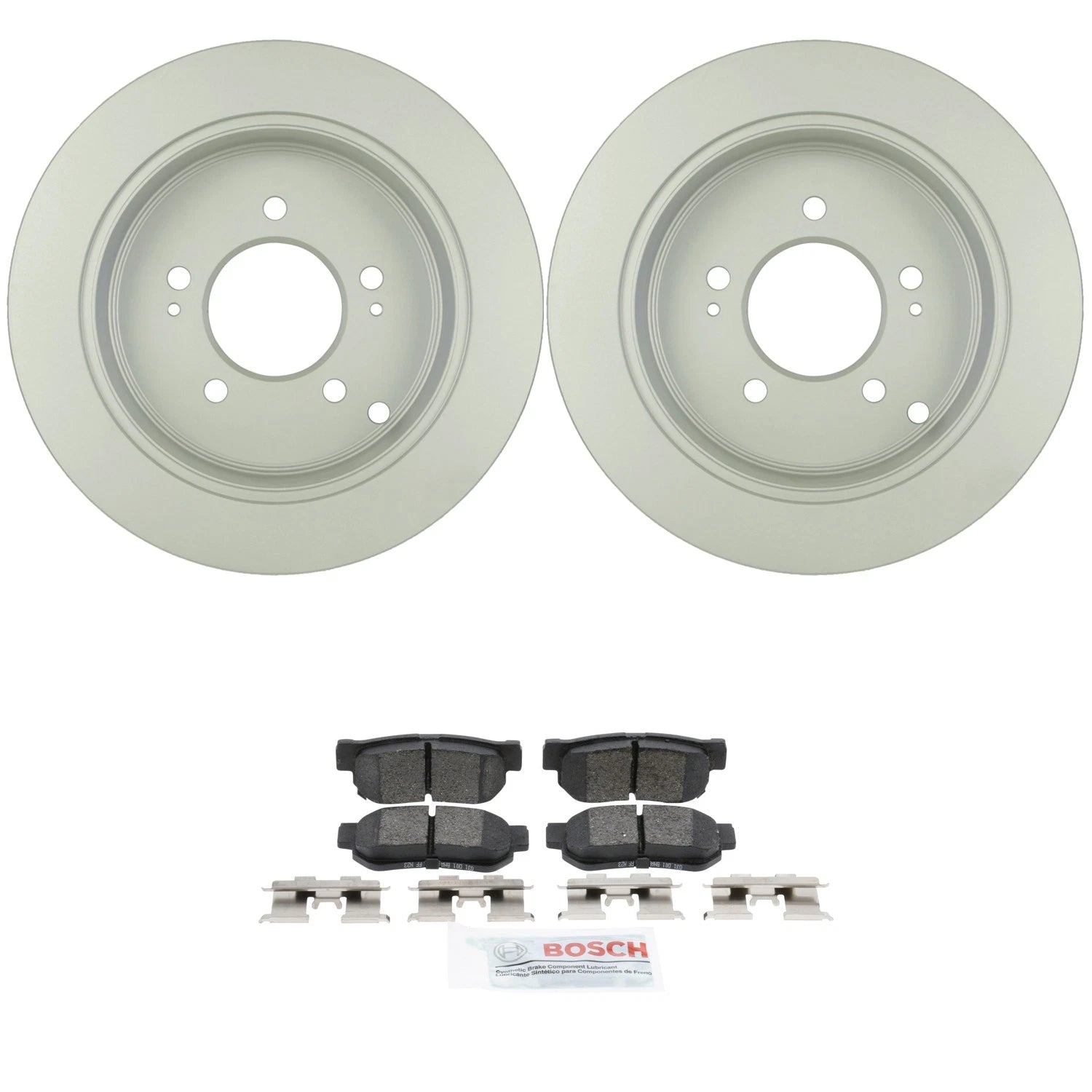 Set of 4 Bosch Quietcast Rotors & Blue Ceramic Pads for Santa Fe Tucson (2013–2020)