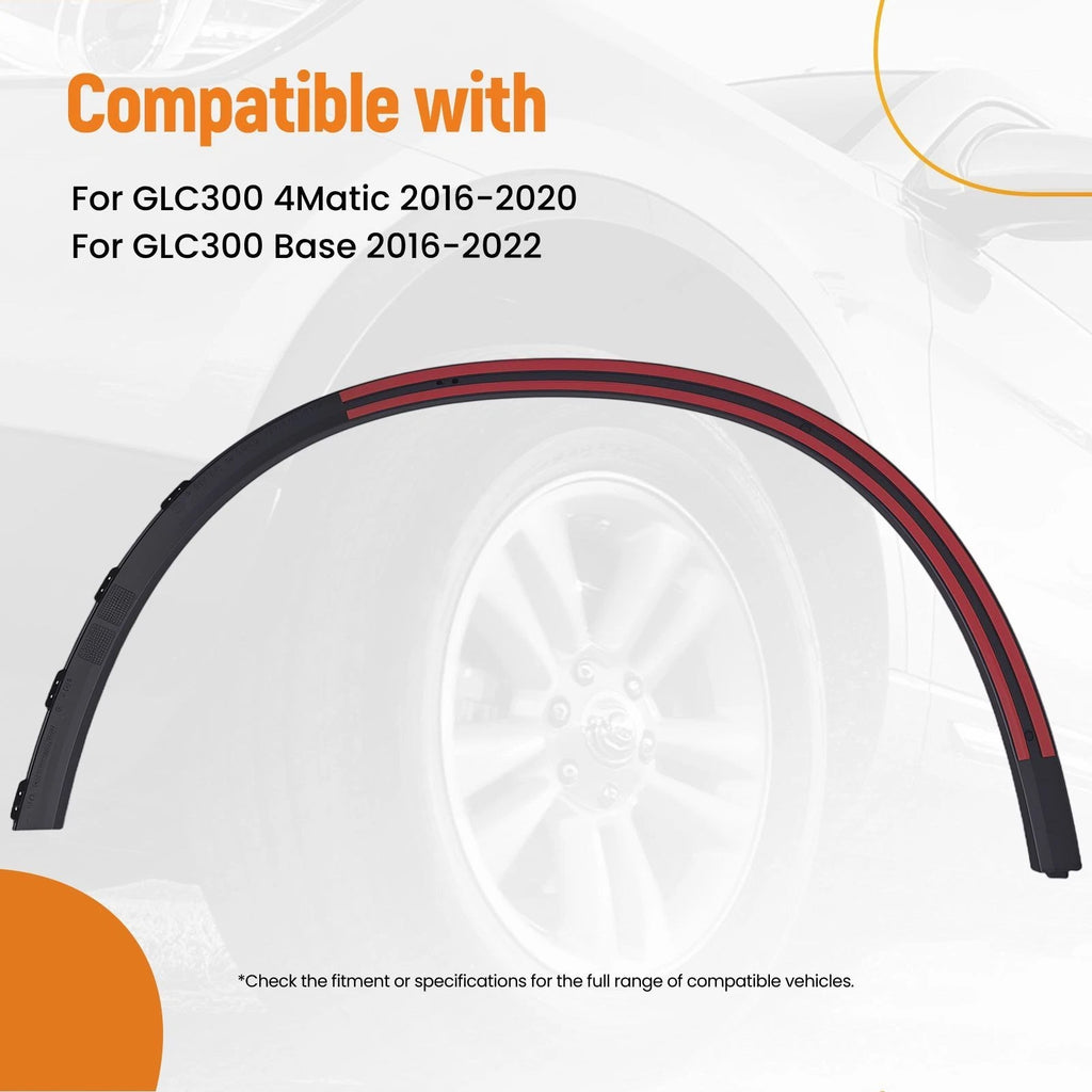 Fender Flare Molding Trim for Mercedes GLC43 AMG (2017–2022)