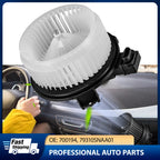AC Heater Blower Motor w/ Fan for Honda Civic (2006–2011), Jeep Wrangler (2007–2010)