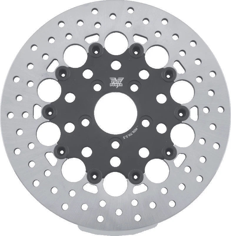 11.8" Floating Rear Rotor W/Holes for Harley FLH FLT (2008–Present)