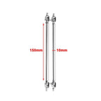 Adjustable Front Bumper Lip Splitter Strut Rod Tie Support Bar for 2015-2023
