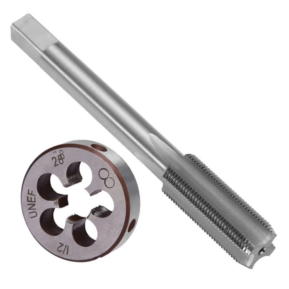 1/2-28 UNEF Tap & Die Set for Molding Machine (Right Hand)