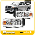 LED DRL Headlight Assembly for Dodge Ram 1500 (2002–2005)