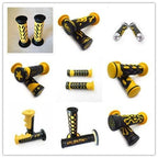 7/8" Rubber Handlebar Grips for Motorcycle Cafe Racer (Fits )