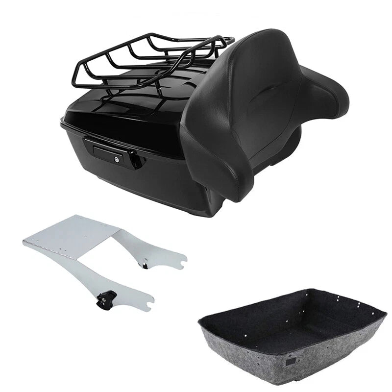 Trunk Backrest Mount Rack for Harley Touring Road King (1997–2008)