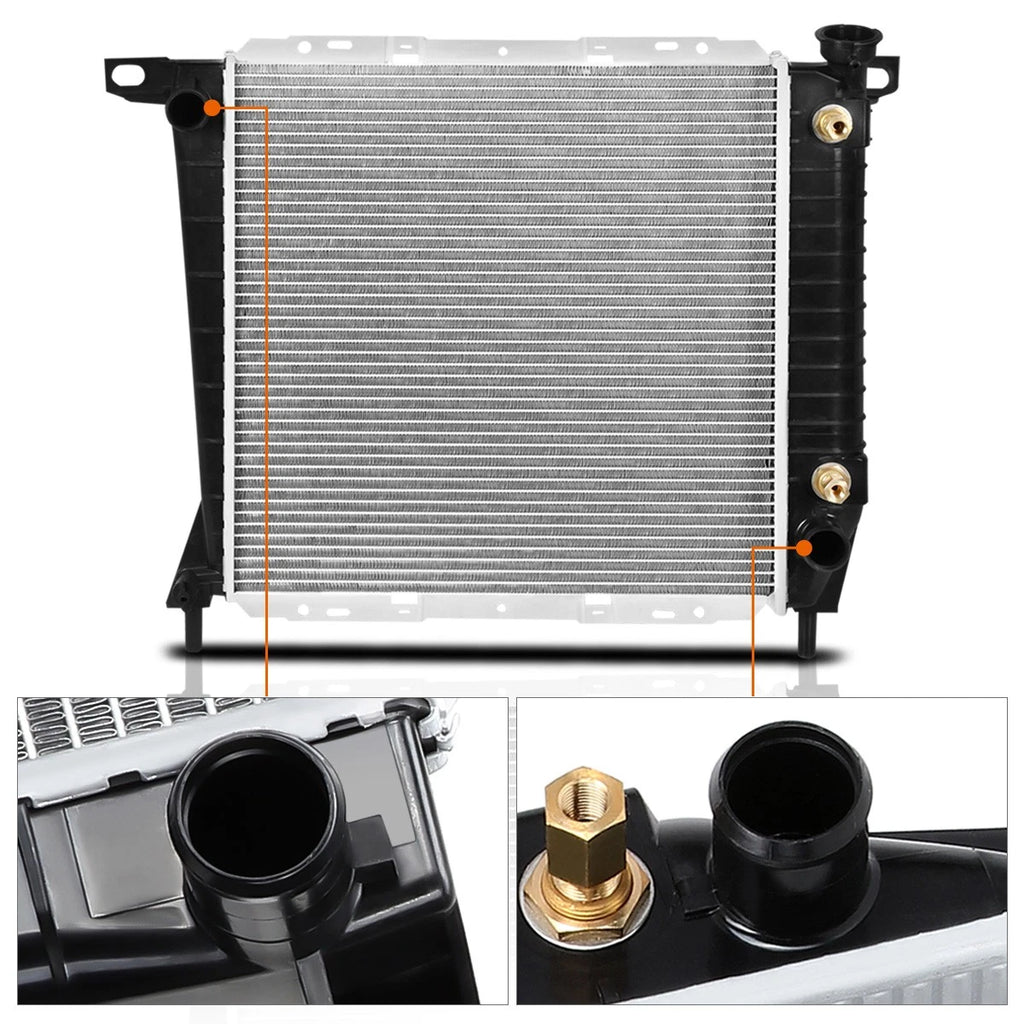 Aluminum Core Radiator for Ford Ranger/Mazda B2300 (1985–1994) DPI-1062