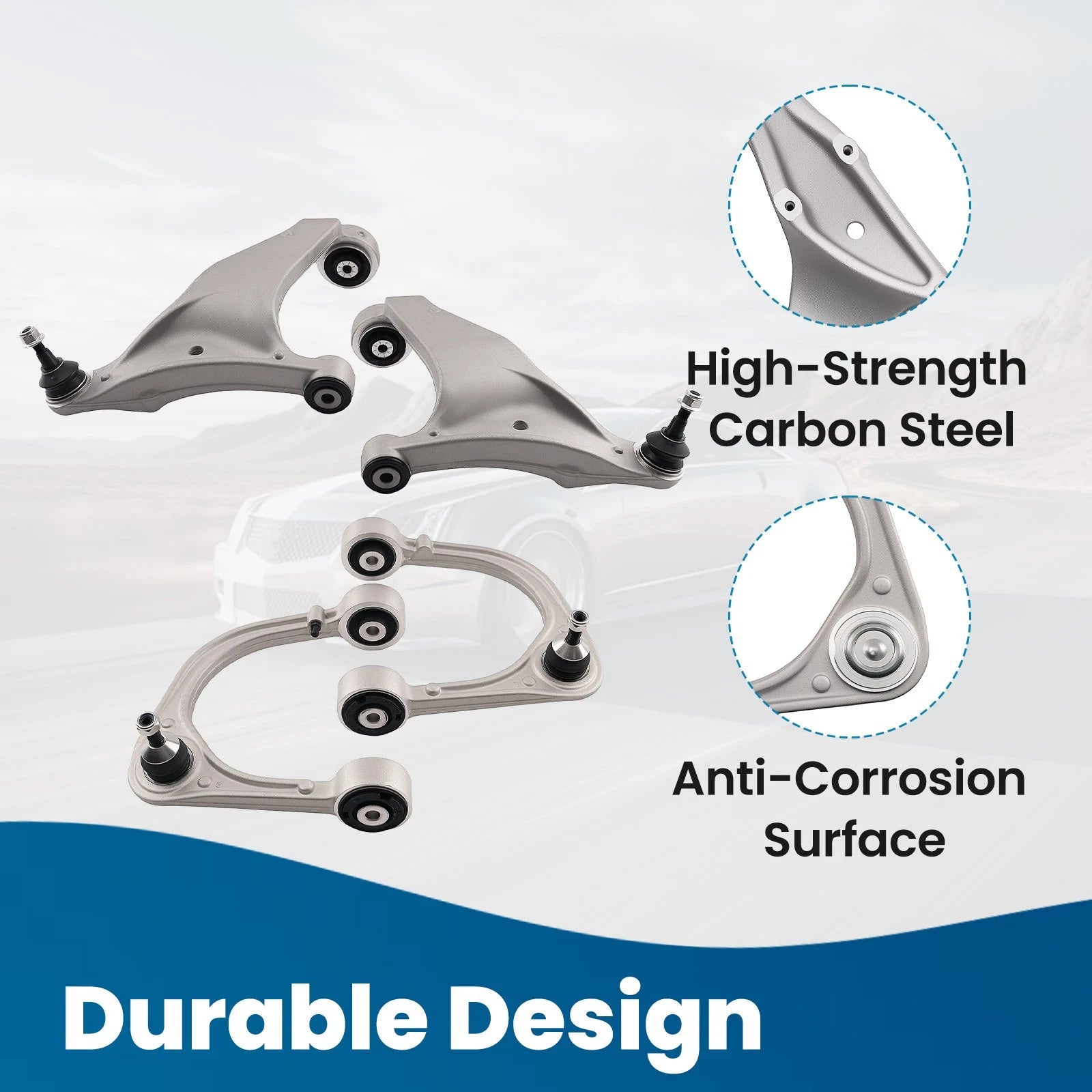 Control Arms with Ball Joints for Cadillac CTS (2008-2015)