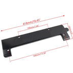 Black Aluminum Coil Pack Spark Plug Cover for Honda K20 K24 (2002–2011)