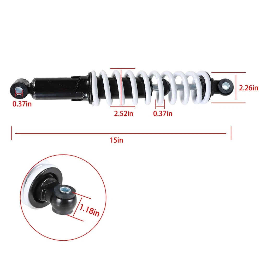 14" Rear Shock Absorber for ATV Quad Buggy (110cc–150cc)