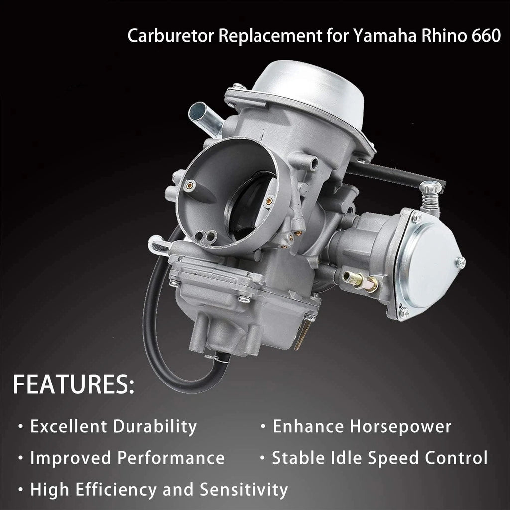 Carburetor & Intake Manifold for Yamaha Rhino 660 (2004–2007) 5UG-14901-10-00