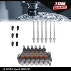 Hydraulic Control Valve for Double Acting Applications (6 Spool, 13 GPM)