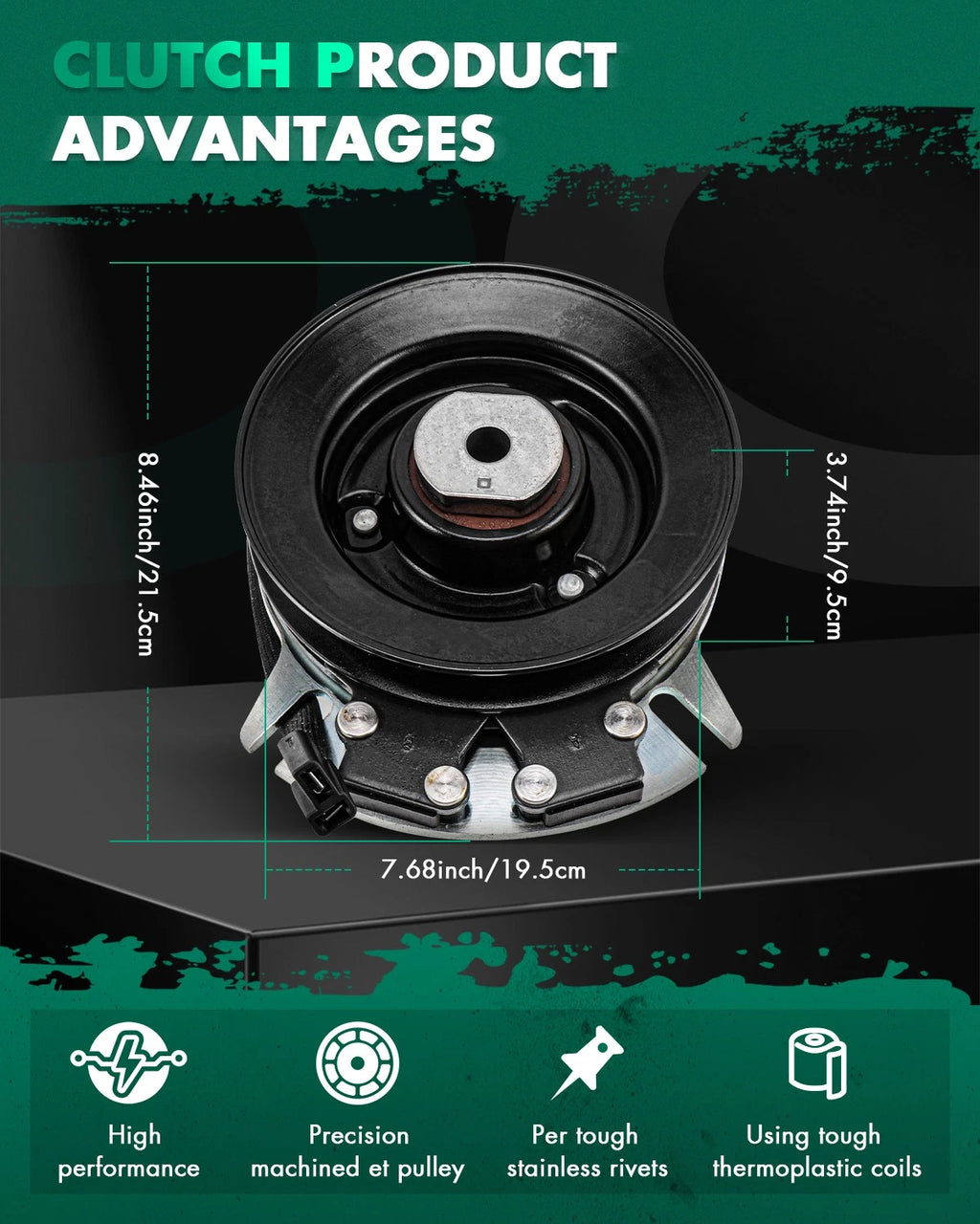 PTO Clutch for Eurogarden Xtreme X0014 (230-2042)