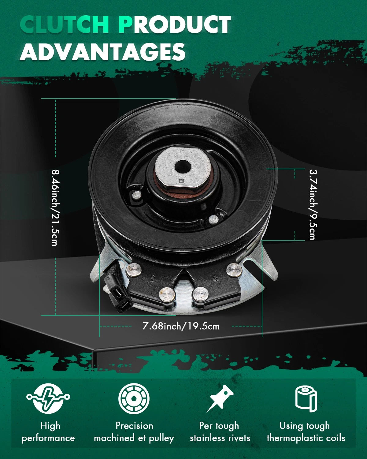 PTO Clutch for Eurogarden Xtreme X0014 (230-2042)