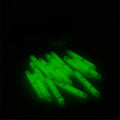 100pcs 1.5" Mini Green Glow Sticks for Night Golfing/Fishing