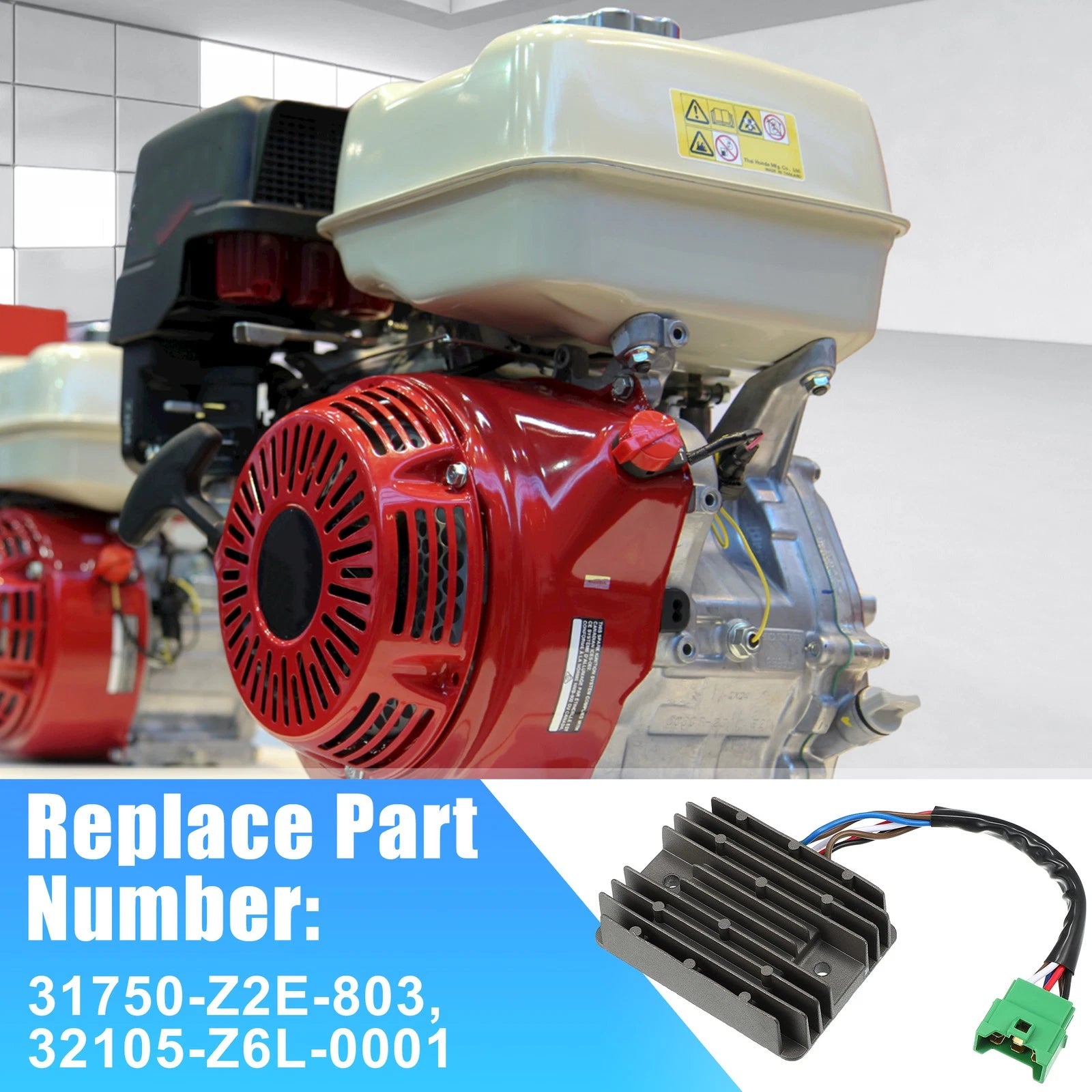 Alloy Voltage Regulator Rectifier for Honda GX270 (31750-Z2E-803, 31750Z2E803)