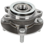 Set of 4 Wheel Bearing Hubs for Nissan Versa (2007–2011) 4-Wheel ABS