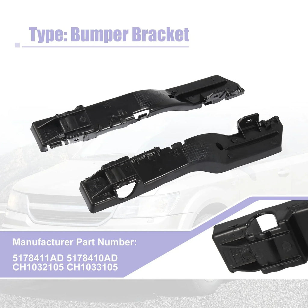 Front Bumper Bracket LH/RH for Dodge Journey (2009-2020)