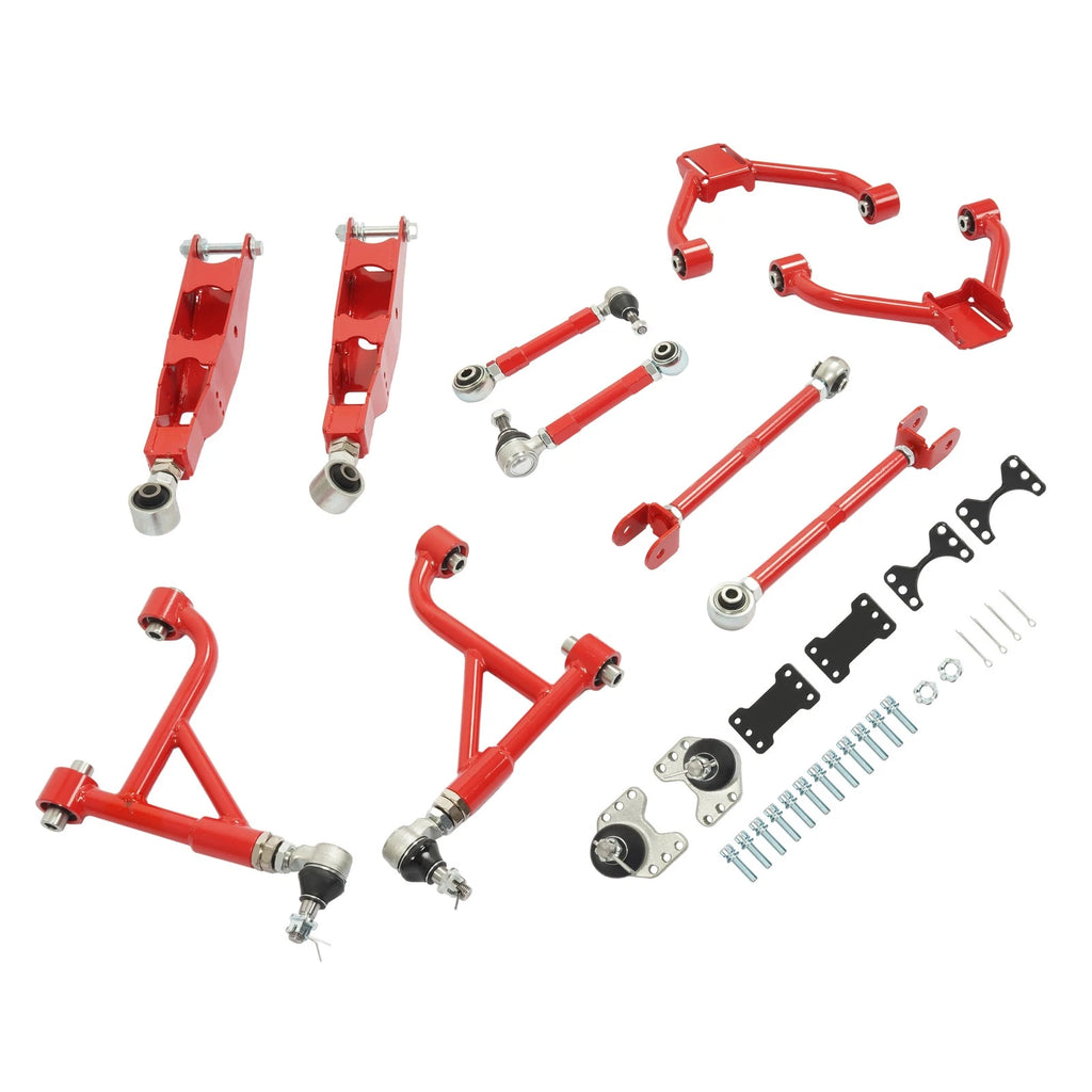 10pc Camber, Traction Rod, Toe Arms for GS300 GS400 GS430 (1998–2005)