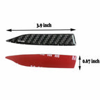 Carbon Fiber Rearview Side Mirror Protect Guard Sticker for Universal (-)