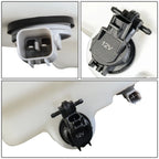 Windshield Washer Fluid Reservoir Tank Bottle w/ Cap & Pump for Acura MDX (2010–2013)