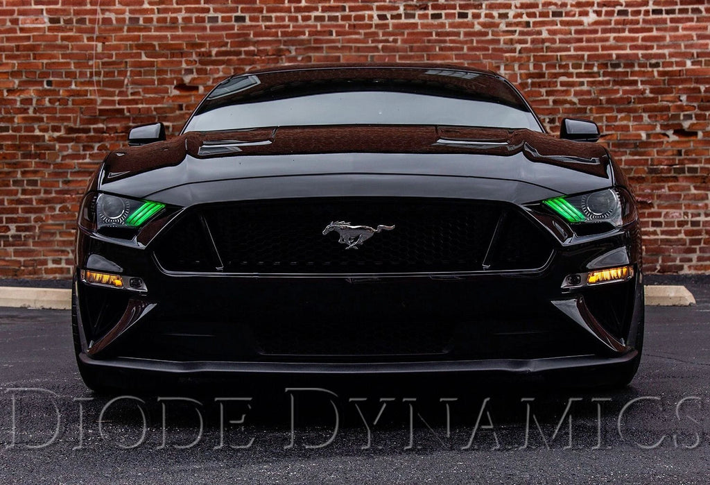 Multicolor DRL LED Boards RGBW for 2018–2023 Ford Mustang
