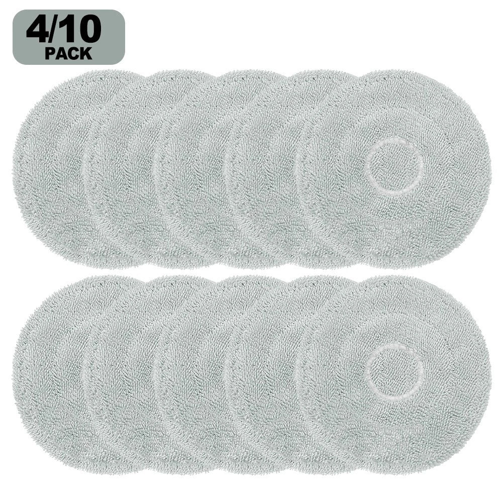 Set of 4 Mop Cloths for Mijia M40 D110CN M40S OV31CN Vacuum Cleaner