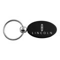 Black Oval Keychain KC1340.LIN.BLK - Officially Licensed for Lincoln