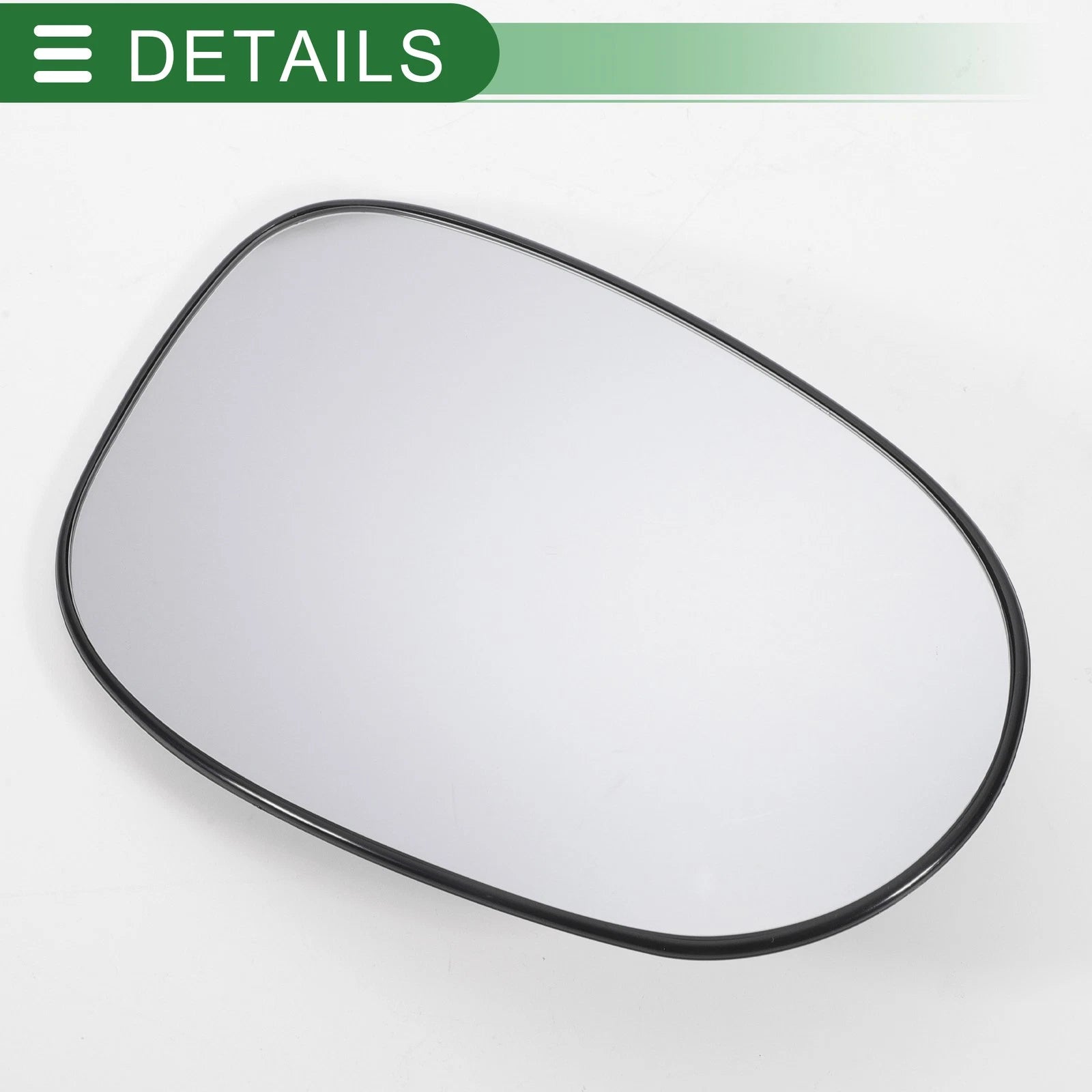 Right Side Heated Convex Mirror Glass for Ford Ka (2008–2017)