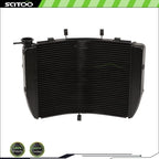 Motorcycle Radiator for Kawasaki Ninja ZX6R (2009–2012) Full Aluminum