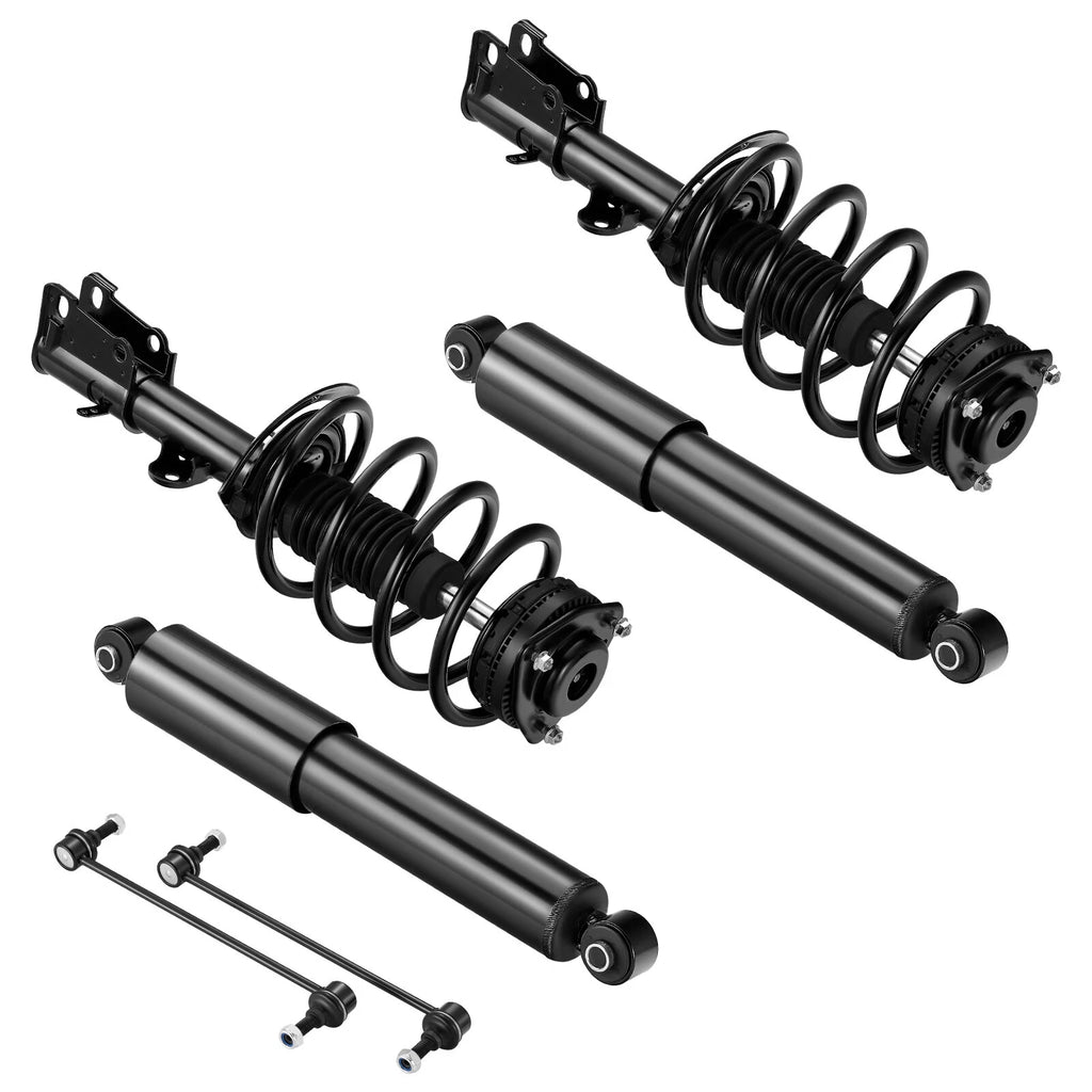 Front Struts, Rear Shock, Sway Bar for Dodge Grand Caravan & Town & Country (2008–2010)