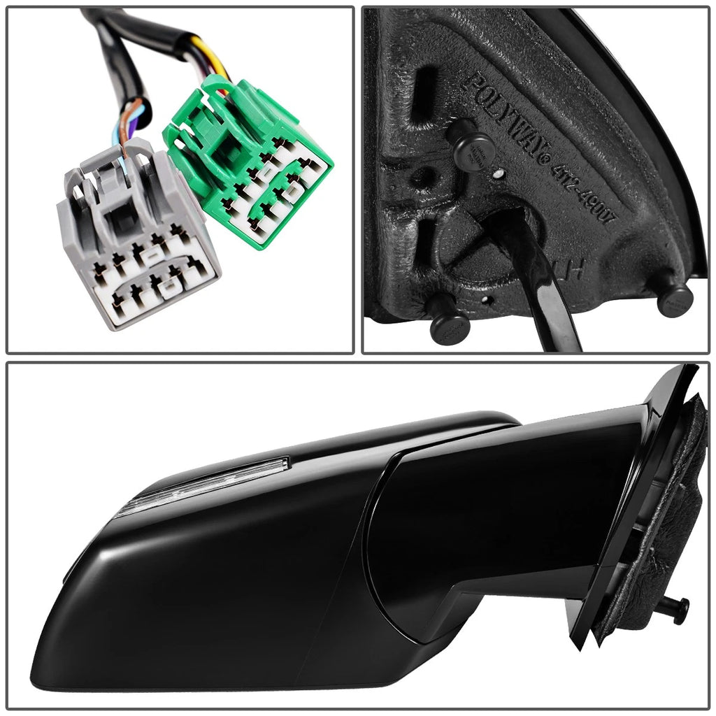 Power Folding Heated Memory Side Mirror for Saturn Outlook (2007–2008) GM1321365