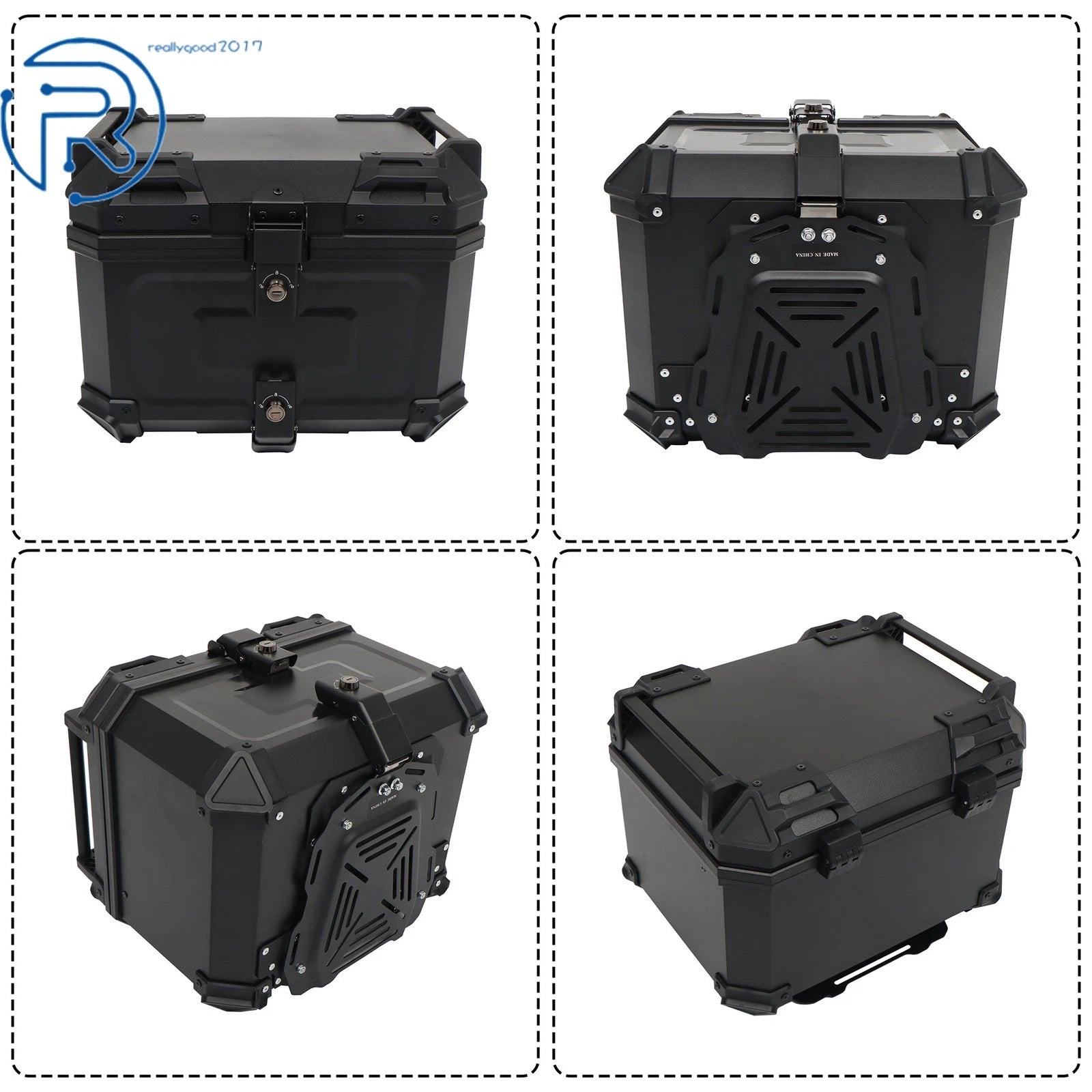 45L Waterproof Top Case for Motorcycle (Universal Fit)