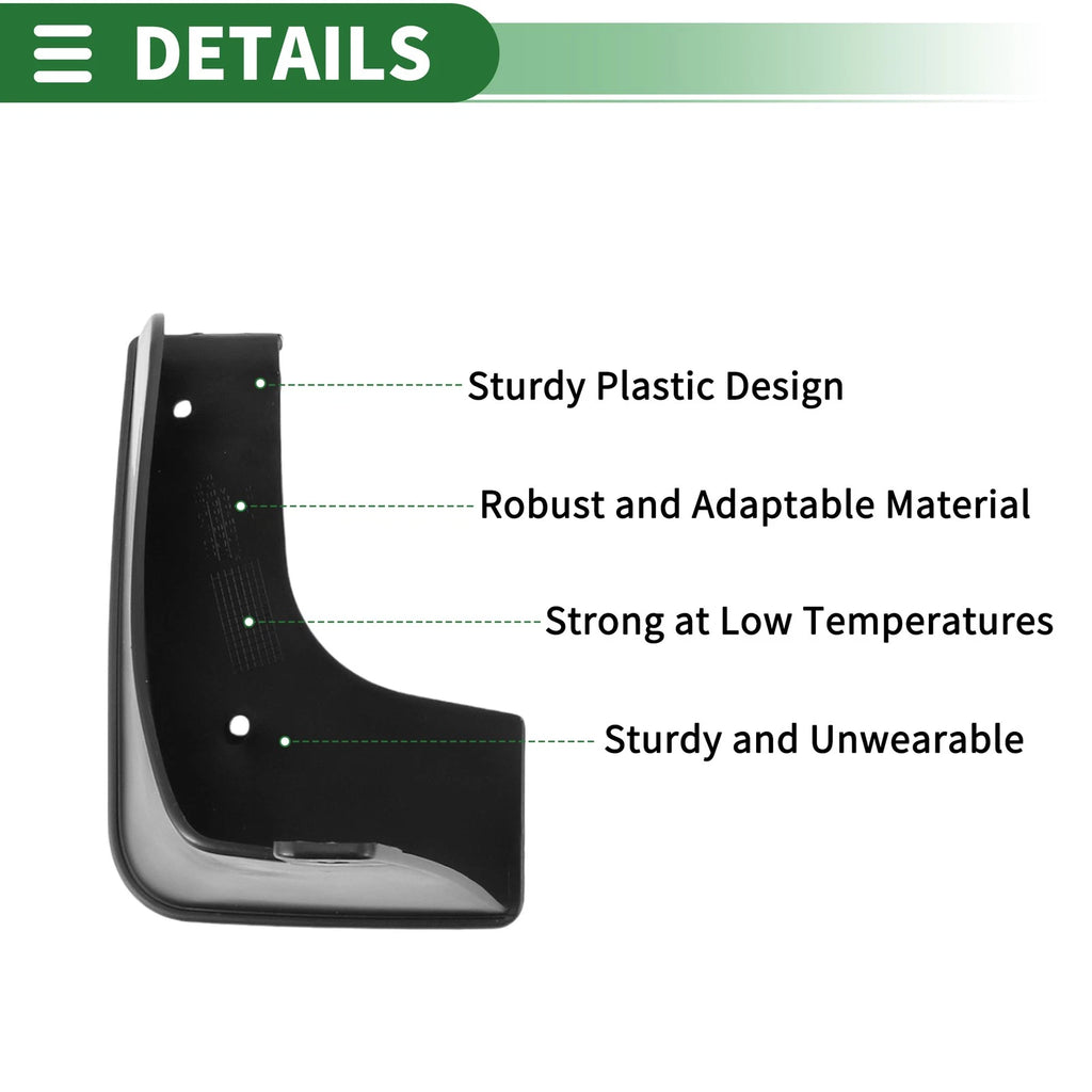 Set of 4 Mud Flaps Splash Guards for Nissan Teana (2008–2012)