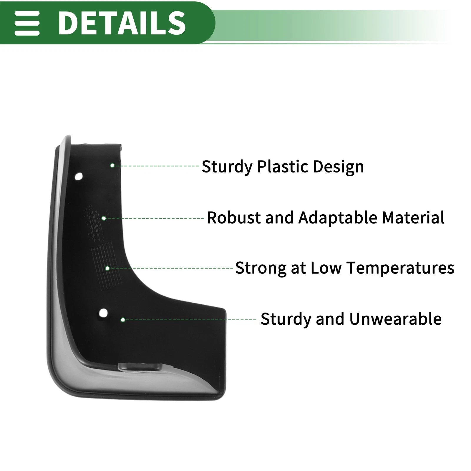 Set of 4 Mud Flaps Splash Guards for Nissan Teana (2008–2012)
