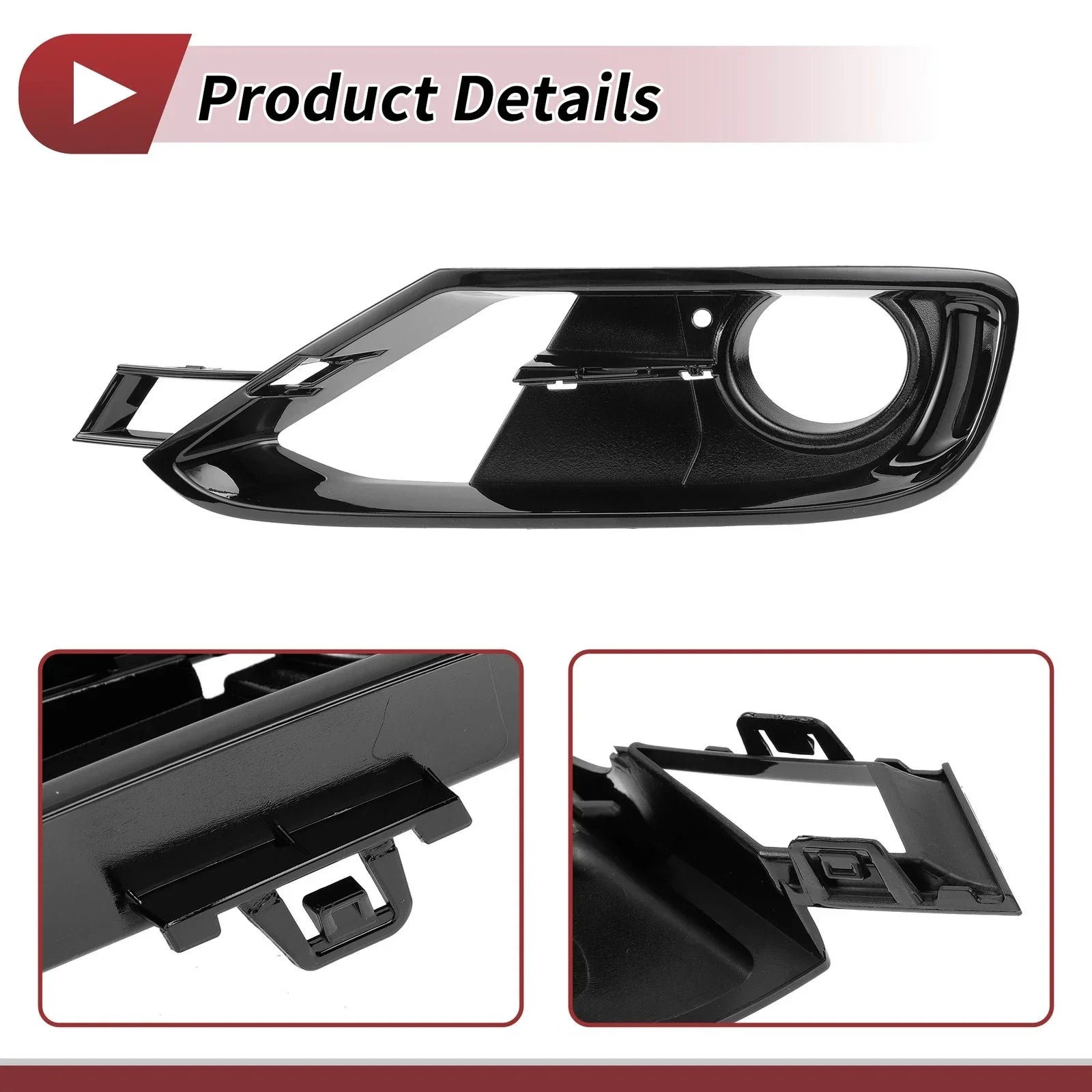 1 x Front Left Fog Light Grill for BMW 3 Series (2012-2017)