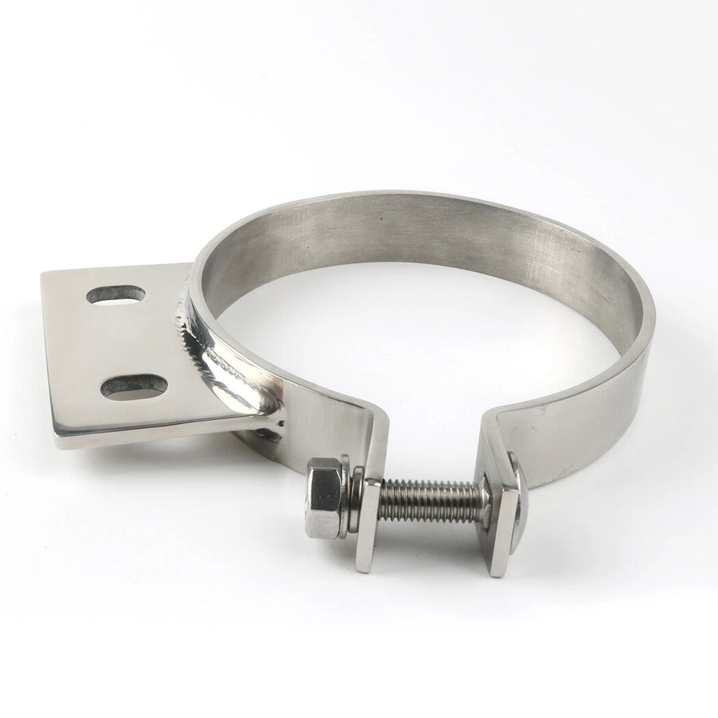 Exhaust Stack Mount Bracket Clamp Chrome for Peterbilt 379 359 (1987–1993)