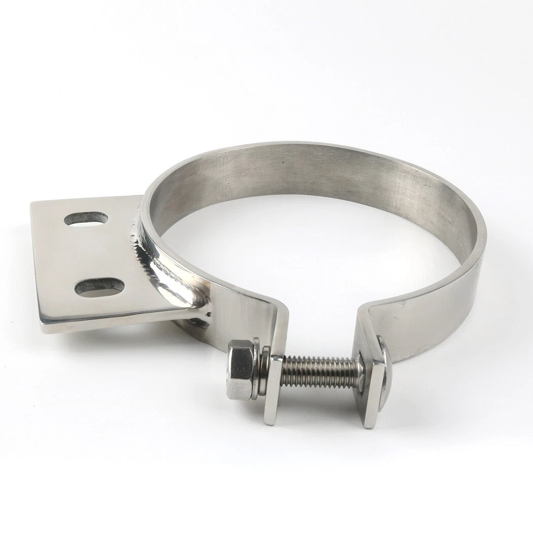 Exhaust Stack Mount Bracket Clamp Chrome for Peterbilt 379 359 (1987–1993)