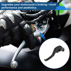 Adjustable Short Brake Clutch Lever Set for Honda Monkey 125 (2019–2024) Black