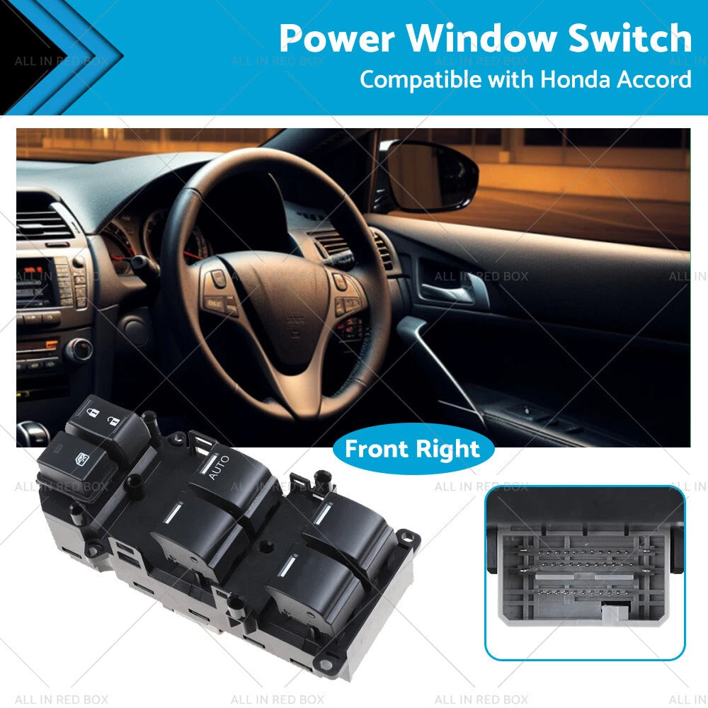Master Power Window Switch 35750-SZW-J11 for Honda Accord (2008–2011)
